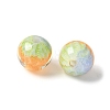 Two Tone Transparent Acrylic Beads OACR-D304-02A-2