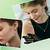 Unicraftale Big Wire Wrap Geometry Dangle Earring DIY Making Kit DIY-UN0003-02-6