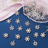 36Pcs 6 Styles Alloy Rhinestone Pendants FIND-TA0010-05-6