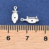 Brass Sew on Prong Settings KK-C163-11S-3