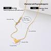 Elegant 304 Stainless Steel Crystal Rhinestone Pendant Necklaces for Women CS8831-2-1