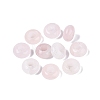 Natural Rose Quartz European Beads G-N359-17A-09-1