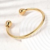 304 Stainless Steel Cuff Bangles BJEW-P387-02G-3