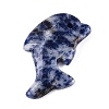 Natural Blue Spot Jasper Pendants G-Q608-04B-1