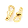 Brass Swivel Lobster Claw Clasps KK-K382-06G-2