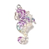 Ocean Theme Transparent Resin Pendants RESI-P029-07P-C-1
