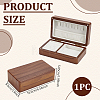 Rectangle Wooden Jewelry Organizer Magnetic Boxes CON-WH0112-073B-3