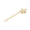 Conch/Starfish/Shell Shape Alloy Hair Bobby Pin Sets AJEW-A056-02B-4