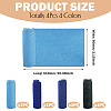 4Pcs 4 Colors Denim Cloth Iron on Sew on Patches SENE-TA0001-04-4