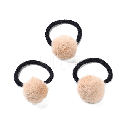 Imitation Wool Girls Hair Accessories OHAR-S190-17F-1