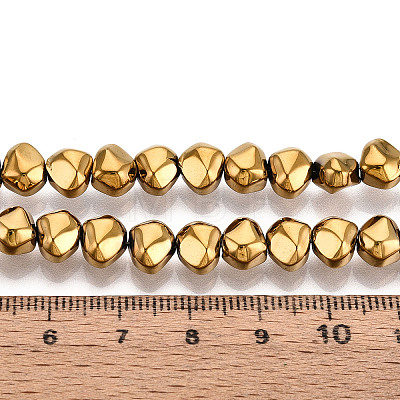 Electroplate Glass Beads Strands EGLA-N017-05A-B02-1