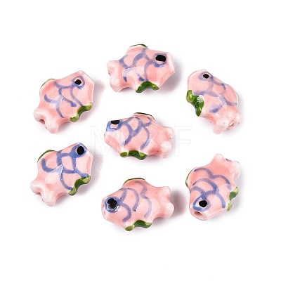 Handmade Porcelain Beads PORC-Q007-09F-1