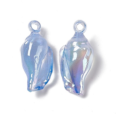 UV Plating Acrylic Pendants PACR-M003-09F-1