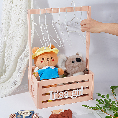 Rectangle Wooden Baby Shower Closet Box ODIS-DC0001-19-1