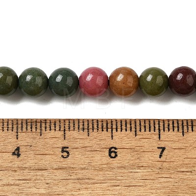 Dyed Natural Malaysia Jade Beads Strands G-G021-02A-16-1