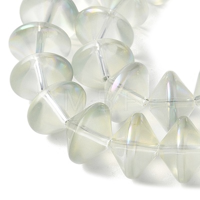Electroplate Glass Beads Strands EGLA-G038-01A-HR01-1