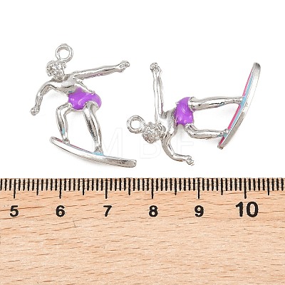Alloy Enamel Pendants FIND-B062-11P-1