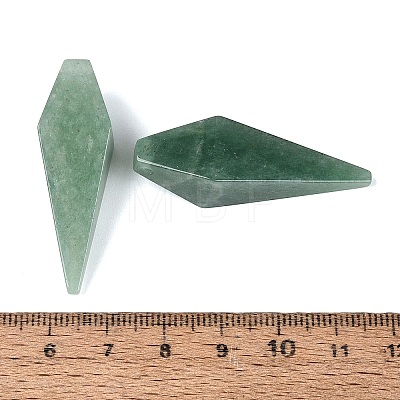 Natural Green Aventurine Pendants G-N362-22D-1