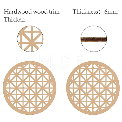 Laser Cut Wooden Wall Sculpture WOOD-WH0113-047-1