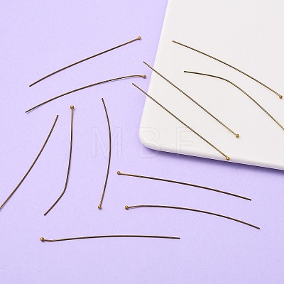 Brass Ball Head Pins LS-RP0.7x70mm-AB-1