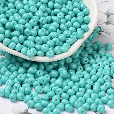 6/0 Opaque Baking Paint Glass Seed Beads X1-SEED-M012-02A-01-1