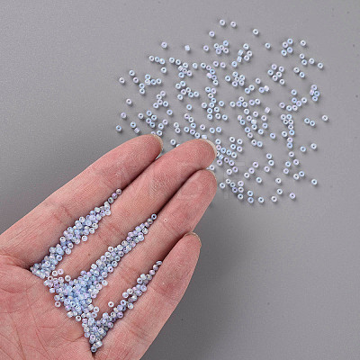 12/0 Grade A Round Glass Seed Beads SEED-Q010-M542-1