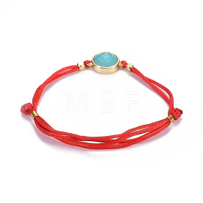Adjustable Nylon Cord Bracelets BJEW-JB04208-M-1