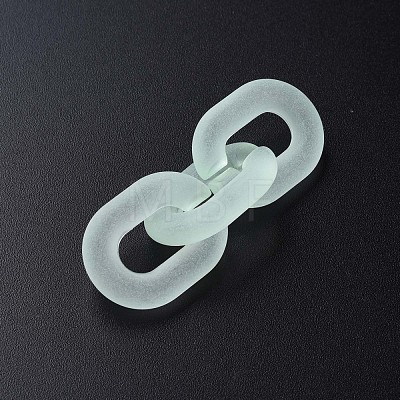 Transparent Acrylic Linking Rings MACR-S373-20A-D20-1
