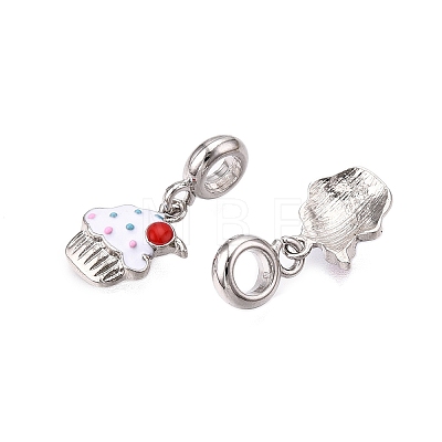 Alloy European Dangle Charms X-MPDL-S066-050-1