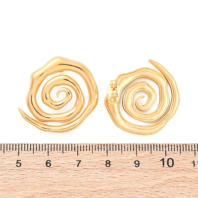 304 Stainless Steel Stud Earrings for Women EJEW-K306-15G-1