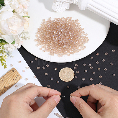 1500Pcs Electroplate Glass Beads EGLA-PA0001-44A-02-1