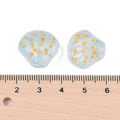 Transparent Glass Beads GLAA-B024-02E-1