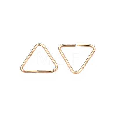 Brass Triangle Linking Ring KK-N232-331D-02-1