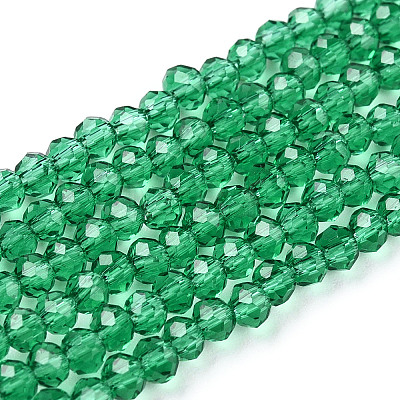 Glass Beads Strands EGLA-A044-T8mm-D18-1