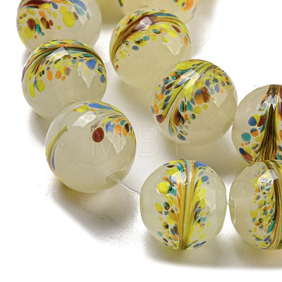 Handmade Lampwork Beads Strands LAMP-L079-05H-1