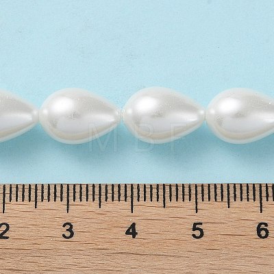 Glass Pearl teardrop X-HY-O001-A-02-1