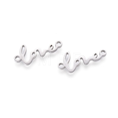 Non-Tarnish 201 Stainless Steel Links X-STAS-F231-096P-1