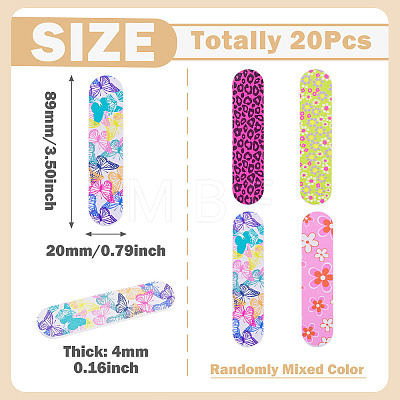 20Pcs EVA Nail Art Manicure Buffer Files MRMJ-TADJ0001-003-1