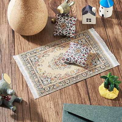 Turkish Style Mini Nylon Carpets AJEW-TA0003-66C-1