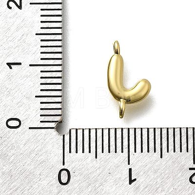 Brass Connector Charms KK-P295-01G-J-1