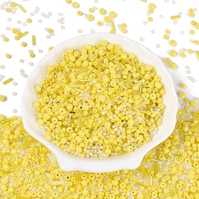 Glass Seed Beads & Bugle Beads SEED-Q041-04D-1