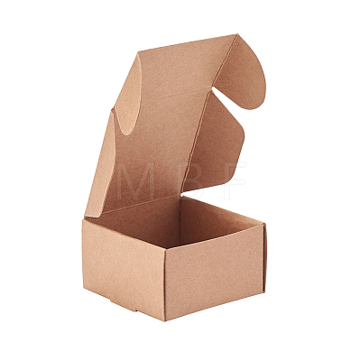 Kraft Paper Box CON-WH0036-01-1