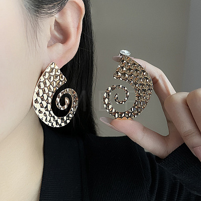 Iron Stud Earrings FS-WG0B059-09-1