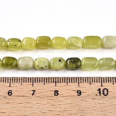 Natural Xiuyan Jade Beads Strands G-N346-04A-12-1