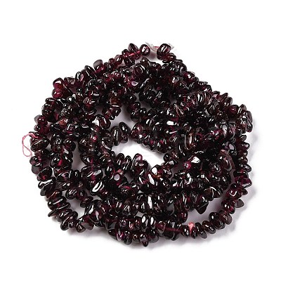 Natural Garnet Beads Strands F065-01A-1