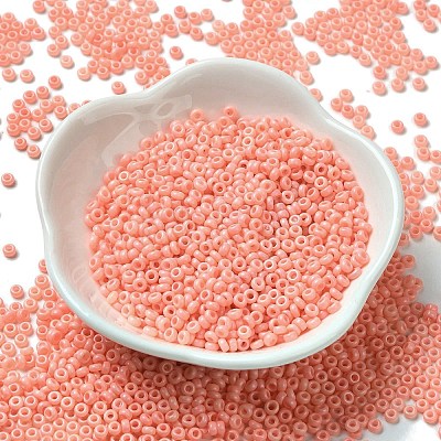 Baking Paint Glass Seed Beads SEED-P006-03A-01-1