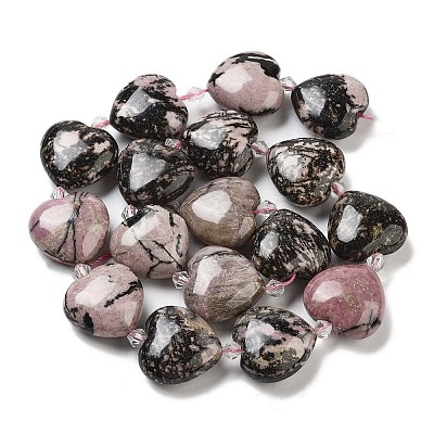 Natural Rhodonite Beads Strands G-C150-A28-01-1