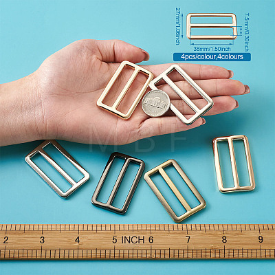 Zinc Alloy Buckles PALLOY-TA0002-17-1