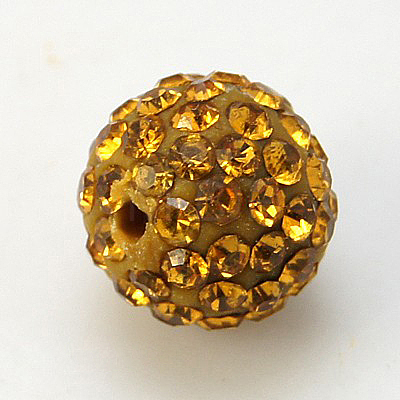 Pave Disco Ball Beads RB-H258-8MM-203-1