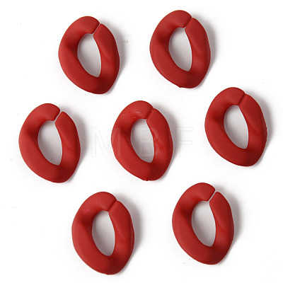 Rubberized Style Acrylic Linking Rings OACR-N011-002A-03-1